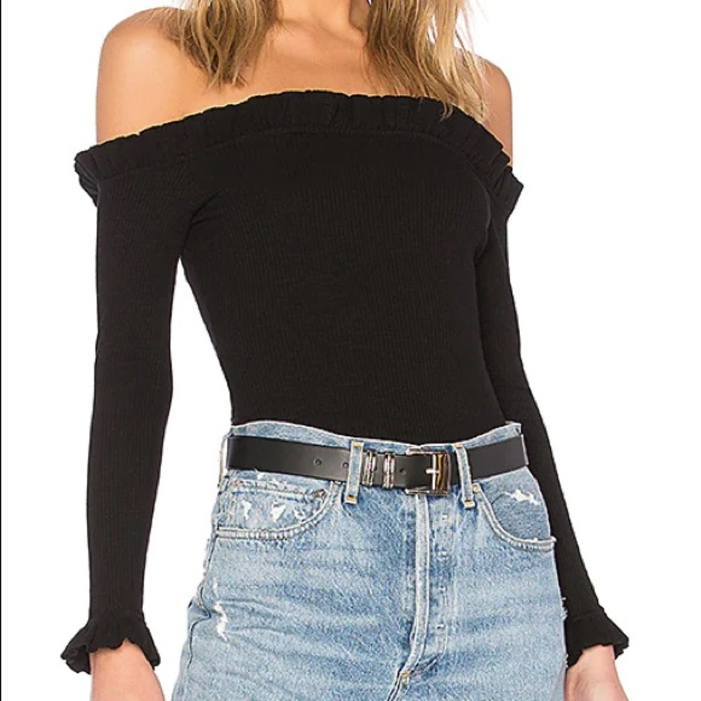 Lovers and Friends off the shoulder body suit new with tags